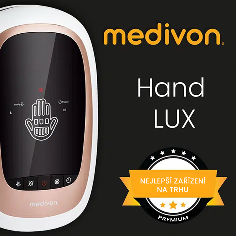 Medivon Hand LUX – pneumatický masážní přístroj na ruku a zápěstí - Obrázek 4