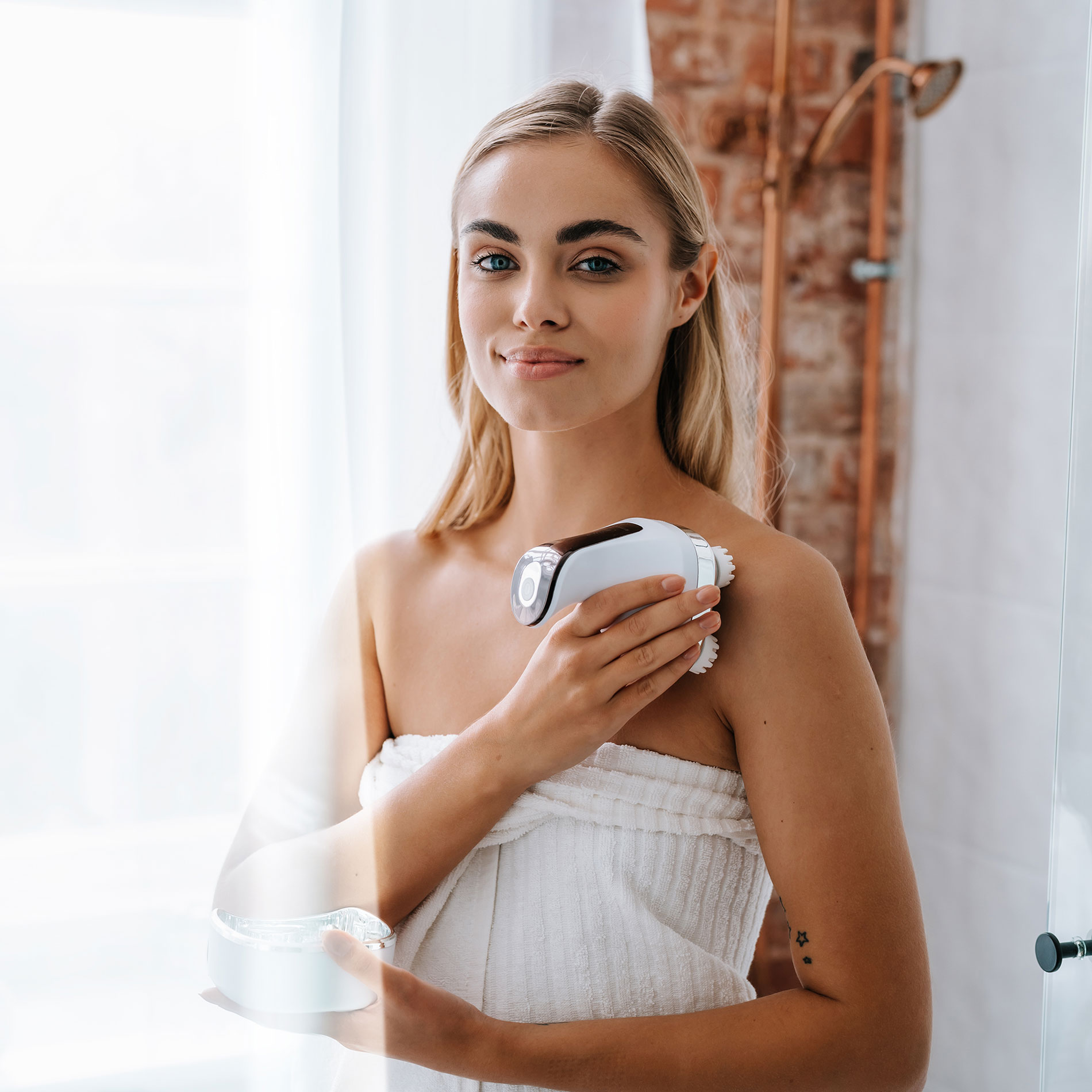 Medivon Kitty – Rollender Kopfhautmassager, Kopfmassagegerät, Elektrisches Handmassagegerät – Bild 8