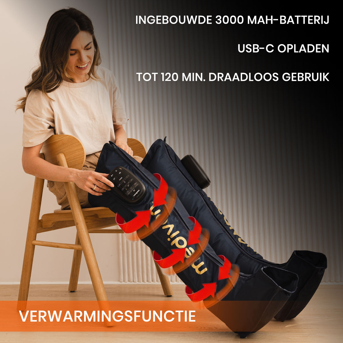 Compressiemassageapparaat Medivon Aeria - Afbeelding 5