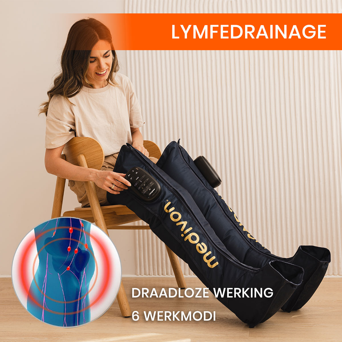 Compressiemassageapparaat Medivon Aeria - Afbeelding 2