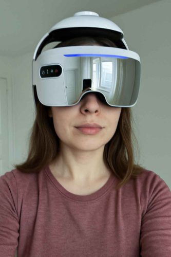 Medivon Hebe Pro Kopfmassagegerät, Luftdruckmassagegerät für die Kopf- und Augenpartie photo review