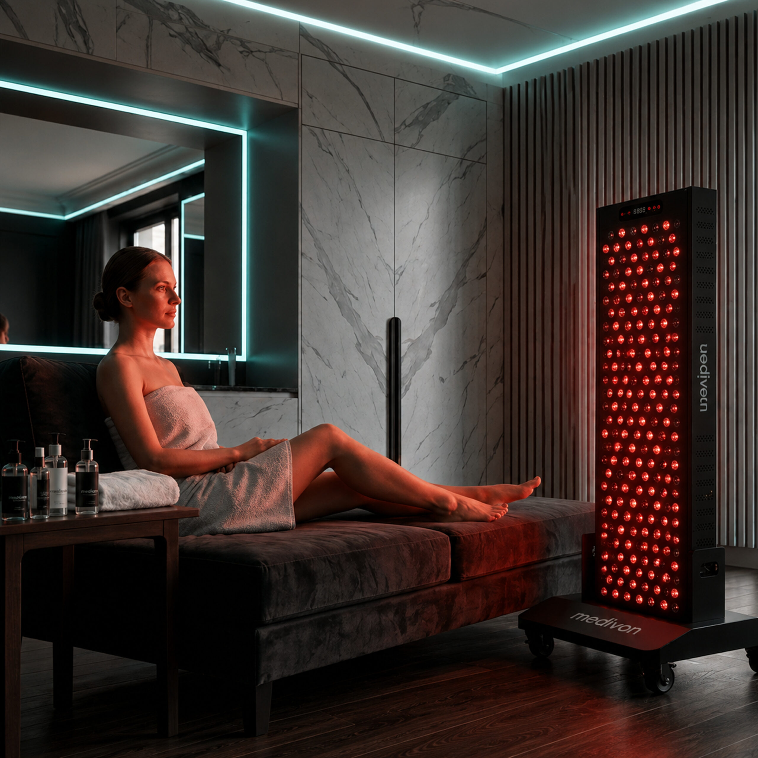 MEDIVON Lumera Max Rotlicht Panel für den Körper - Rotlicht- & Infrarottherapie – Bild 9